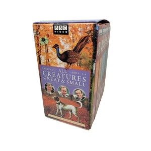 Box Set of All Creatures Great And Small VHS Series 2 Set Volumes 1-6 BBC Video